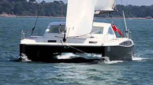 Rapier 400 on the Solent