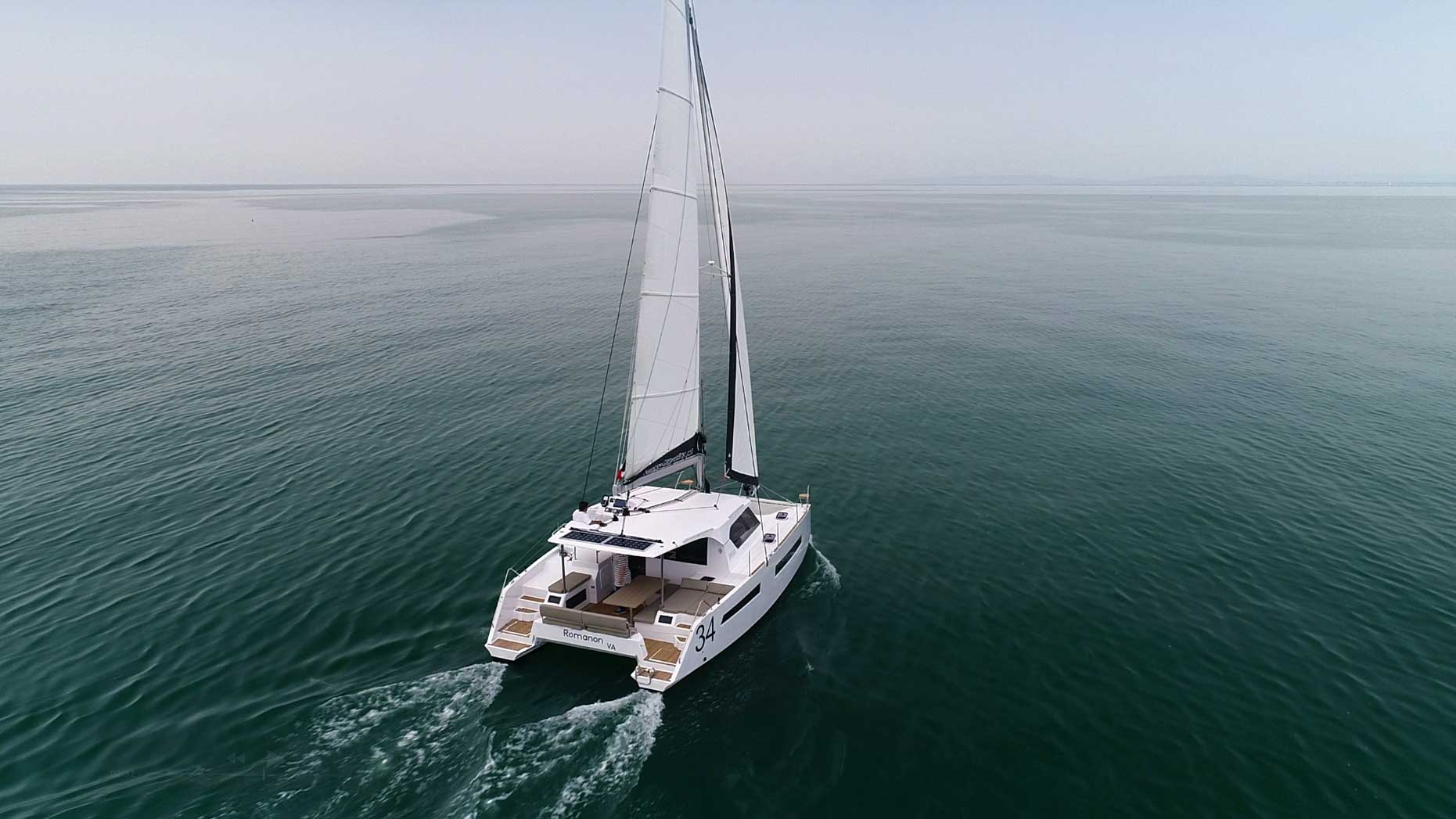 Aventura 34 unter Segel