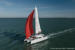 NEEL 43 sailing gennaker