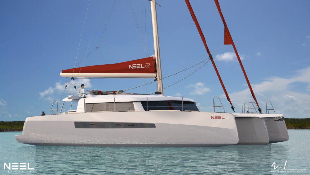 The NEEL 52 starboard side view